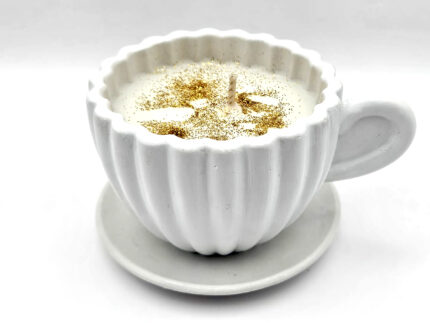 Lumanare Parfumata -  Cescuta cu Dungi, 200g