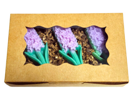 Set Cadou model C5 cu 3 lumanari parfumate, 100g